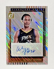 2025 Donruss WNBA Alyssa Thomas Signature Series Auto Holo Lava #SS-AT Mercury