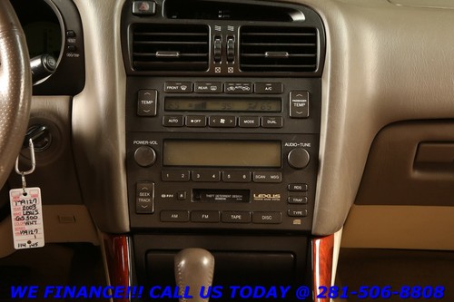 2003 LEXUS GS 300 SUN LEATHER WOOD 16"ALLOY RARE - Picture 16 of 24