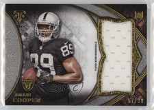 2015 Topps Triple Threads Rookie Jumbo Relics 57/99 Amari Cooper #TTRJR-ACO 6ns