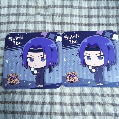 New Prince of Tennis GIGO Café Coaster 2pc   Ibu Shinji, opened but