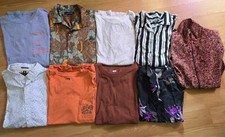 Mixed lot of 9 items used Men's clothes sizes Medium/Large Spring/Summer