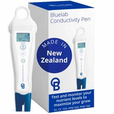 Bluelab PENCON Conductivity Pen and Digital TDS Meter, Water Tester for Tempe...