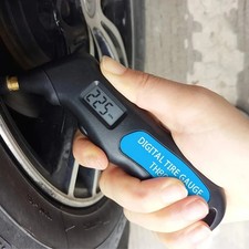 Mini Digital Tyre Air Pressure Gauge PSI with LCD Display for Car Van Motorcycle