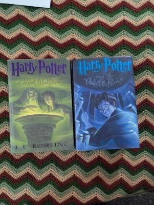 Harry Potter Books 5&6 Half Blood Prince Order of The Phoenix Us First Editions