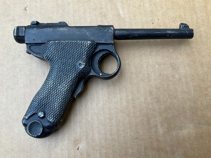 VTG 1940's-50's Lytle Nambu Non-firing Replica Toy Pistol Solid Cast Aluminum