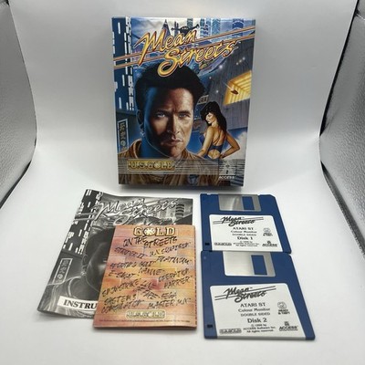Mean Streets Atari ST Complete Tested US Release Access US Gold