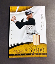 Very Rare R Clemente Panini 2015 Immaculate Accolades Materials 04/10 Pirates