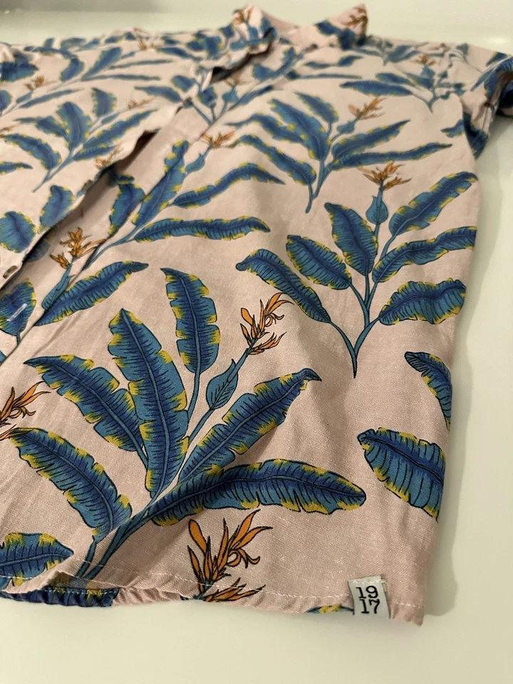 Sovereign Code Men's Floral Shirt x Large Hawaiian Button Up - Image 3 of 4