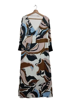TED BAKER Robe à manches longues Dames Robe T EU 40 noir-brun-blanc - Photo 1/4