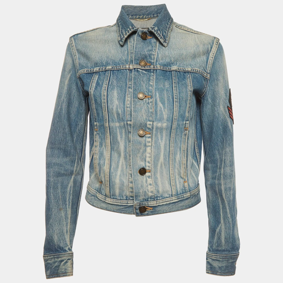 Saint Laurent Denim Coats, Jackets & Vests for Women for sale | eBay