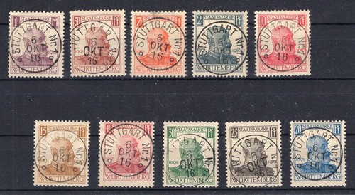 Württemberg 241/50 GEF Series - Sent 15EUR (y76004)