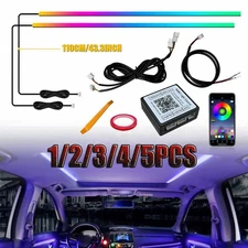 Full Color LED Sunroof Light Roof Panoramic Skylight Ambient Light RGB Strip1-5X