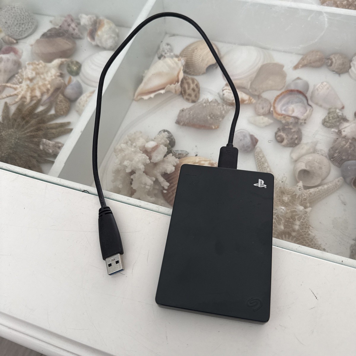 Seagate（シーゲイト）　SRD00F1 外付けHDD 2TB PS4 Seagate External Game Drive 2TB USB-A HDD SRD00F1 Tested With Cord