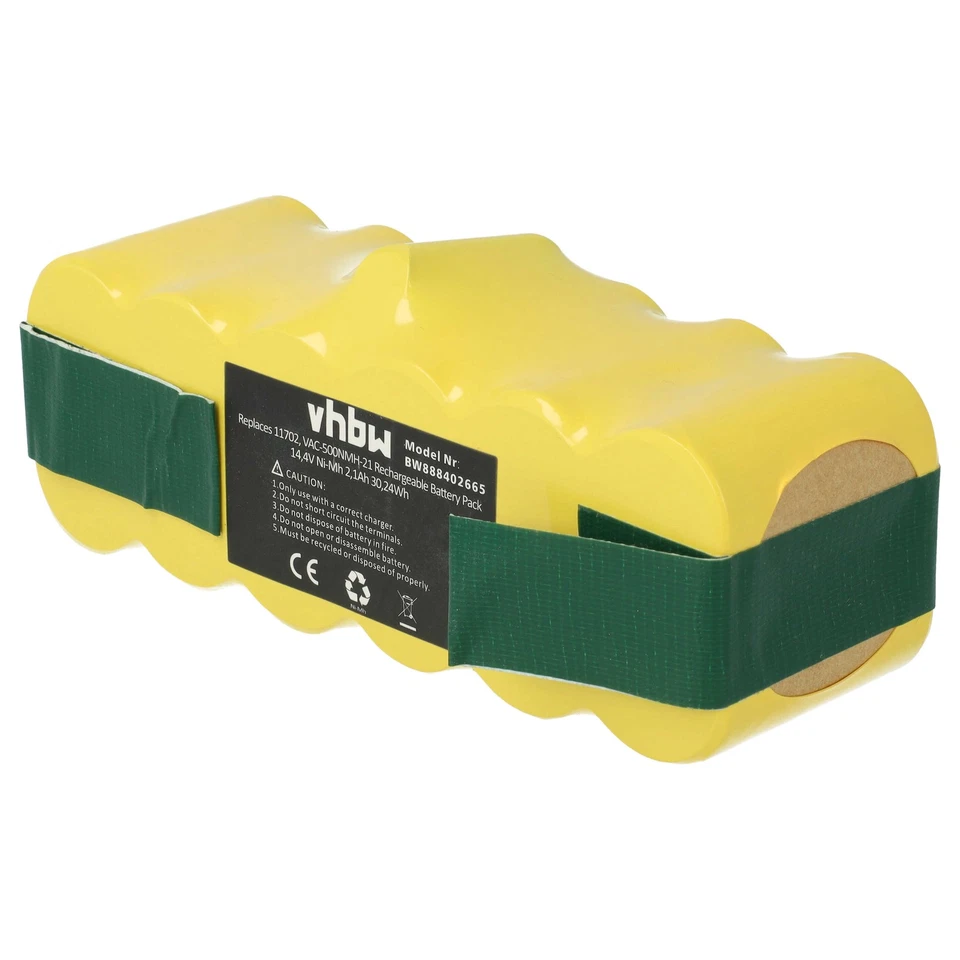 Akku für iRobot Roomba 872 80501e 871 80501 800 866 876 870 880 2100mAh 14,4V - Bild 3 von 4