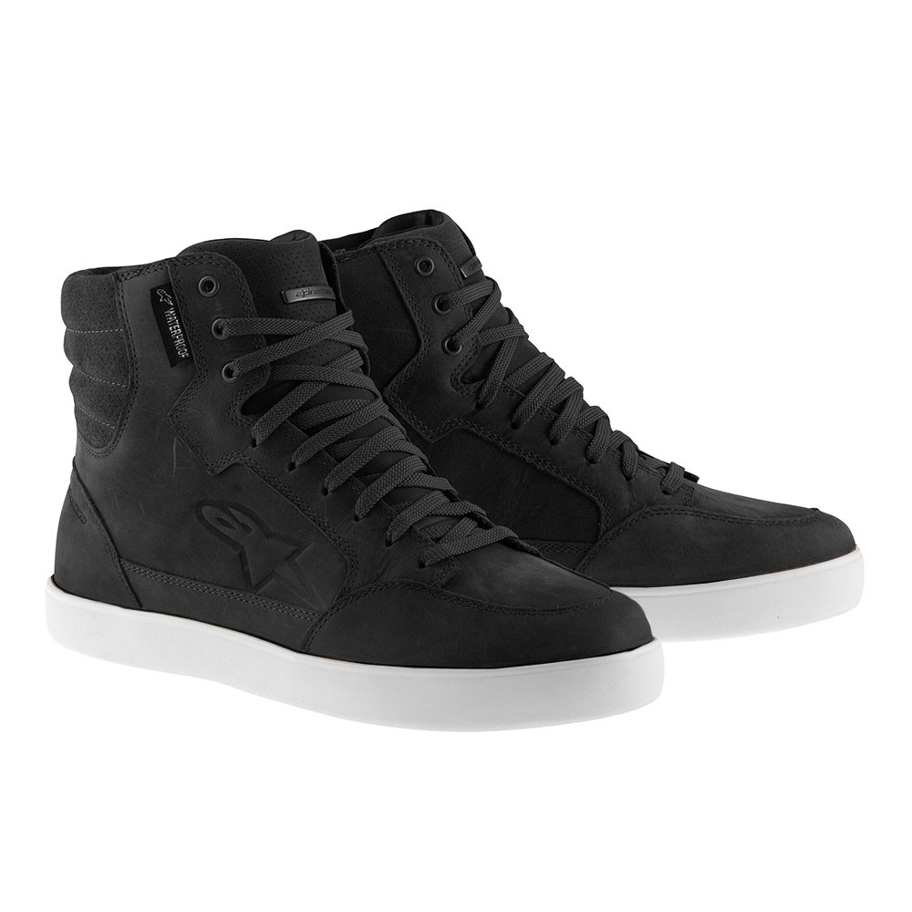 Alpinestars J-6 WP Gr. 12,5 Motorradschuhe wasserdicht Sneaker schwarz-weiß