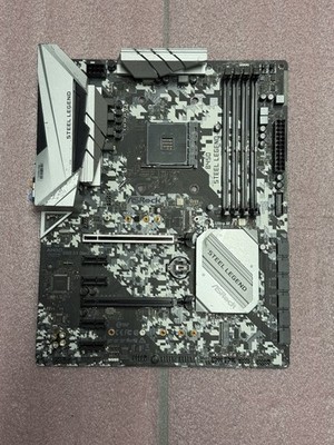 ASRock B450 Steel Legend Motherboard AMD AM4 Socket | eBay