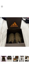 adidas Nemeziz 19.1 FG Olive Orange Striped Men's Athletic Sneaker F34408