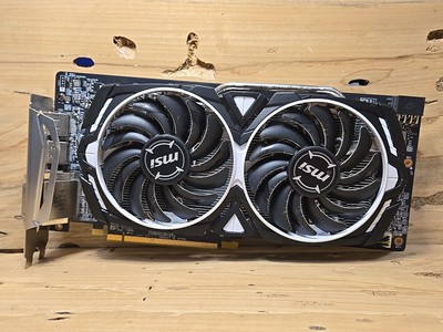 MSI RX 580 ARMOR OC 8 GB GPU AMD Radeon RX 580 8GB GDDR5 Gaming