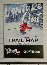 2019/20 WINTER PARK SKI AREA TRAIL MAP. Mint Unused