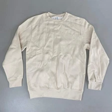 LANE SEVEN Sweatshirt Without Hood Unisex SZ S Sandshell LS14004