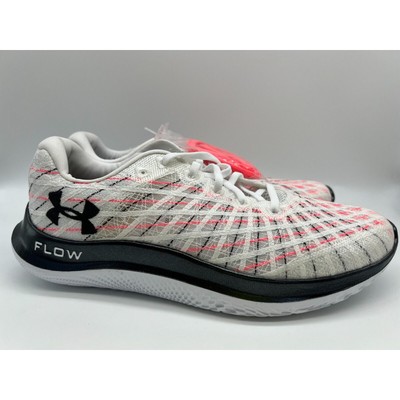 Under Armour Flow Velociti Wind Running Shoes White Infrared Men's Size 11 NEW.