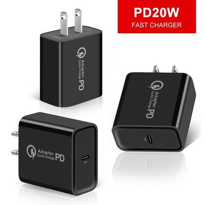 20W PD Power Fast Charger Block USB Type C Wall Adapter For Samsung A56 A55 A35