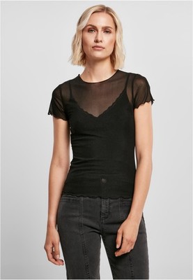Ladies Mesh Tee Damen T-Shirt  | Urban Classics | TB4770