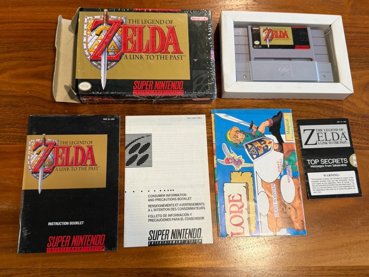 Nintendo SNES The Legend of Zelda: A Link to the Past Video Games 
