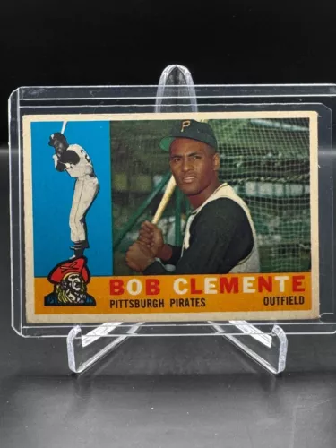 1960 TOPPS!  ROBERTO CLEMENTE!  PITTSBURGH PIRATES!  #326   VG-VGEX!