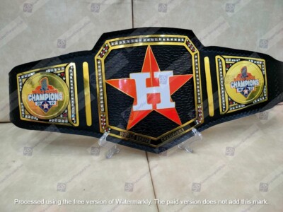 Houston Astros World Series 2022 Championship Wrestling Belt Adult Size