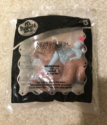 Octavius Squirrel Night At The Museum Toy Figure McDonald's Happy Meal 2009 NEW