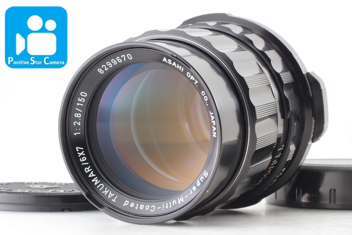 【美品】PENTAX SMC TAKUMAR 6×7 150mm F2.8 🎦👀[Top MINT] Pentax Super Multi Coated Takumar SMC 6x7