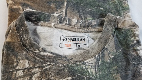 Lote de 3 camisetas camufladas Realtree niñas talla M 8-10 caza juvenil tema exterior Magallanes  - Imagen 7 de 12