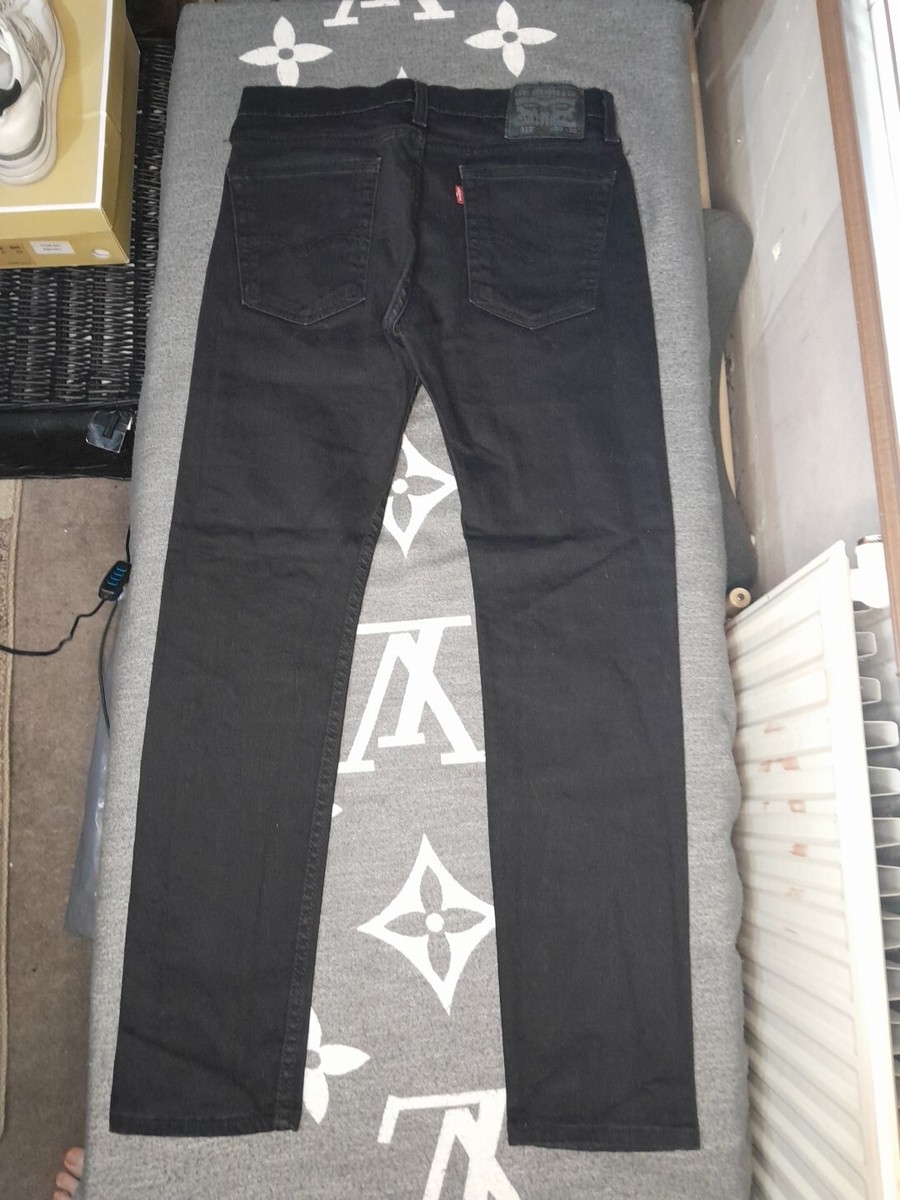 LEVI'S 510 Jeans Mens Black Slim Skinny Stone Wash W30 L30 LEVI'S 510 Jeans Mens Black Slim Skinny Stone Wash W30 L30