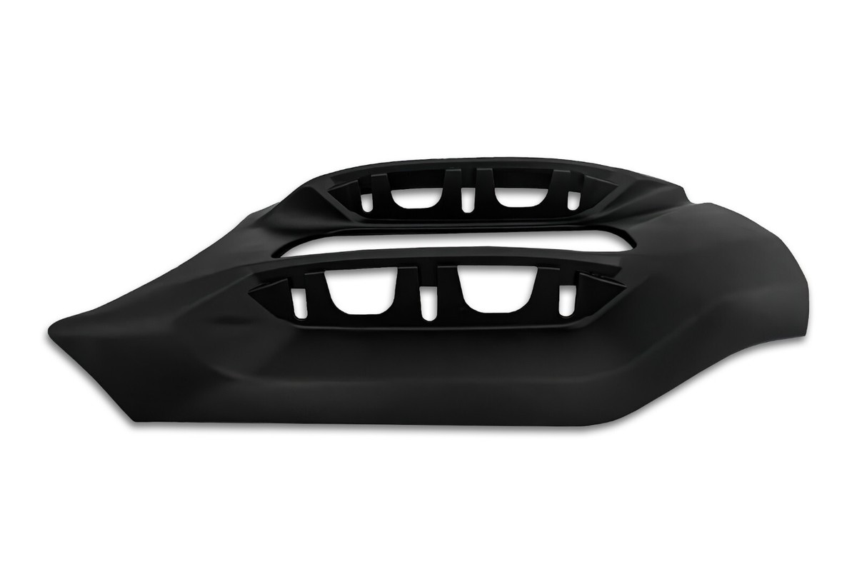 2013-2021 Peterbilt 579 Black Front Step Fairing w/ 2 Metal