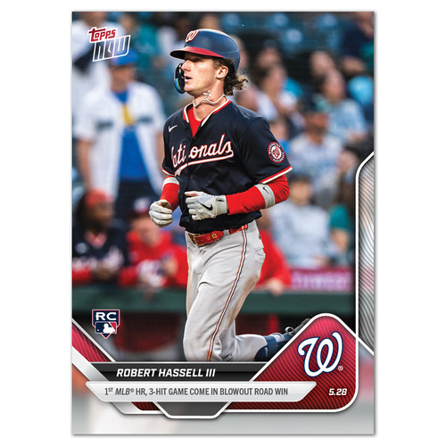 2025 Topps Now 229 Robert Hassell III