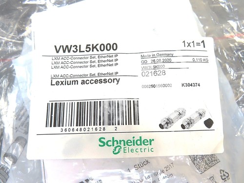 Schneider Electric VW3L5K000 99 3729 810 04 aglutinante Lexium Accesorio Set NUEVO - Imagen 2 de 6