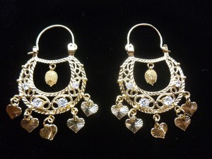 Boucles D Oreilles Savoyarde N 78 Plaque Or Sabots Manouche Ebay