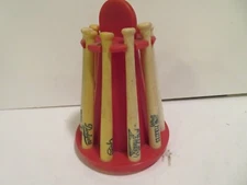 VINTAGE National League Plastic Mini Bat Coin Bank 6 INCH LOUISVILLE SLUGGERS