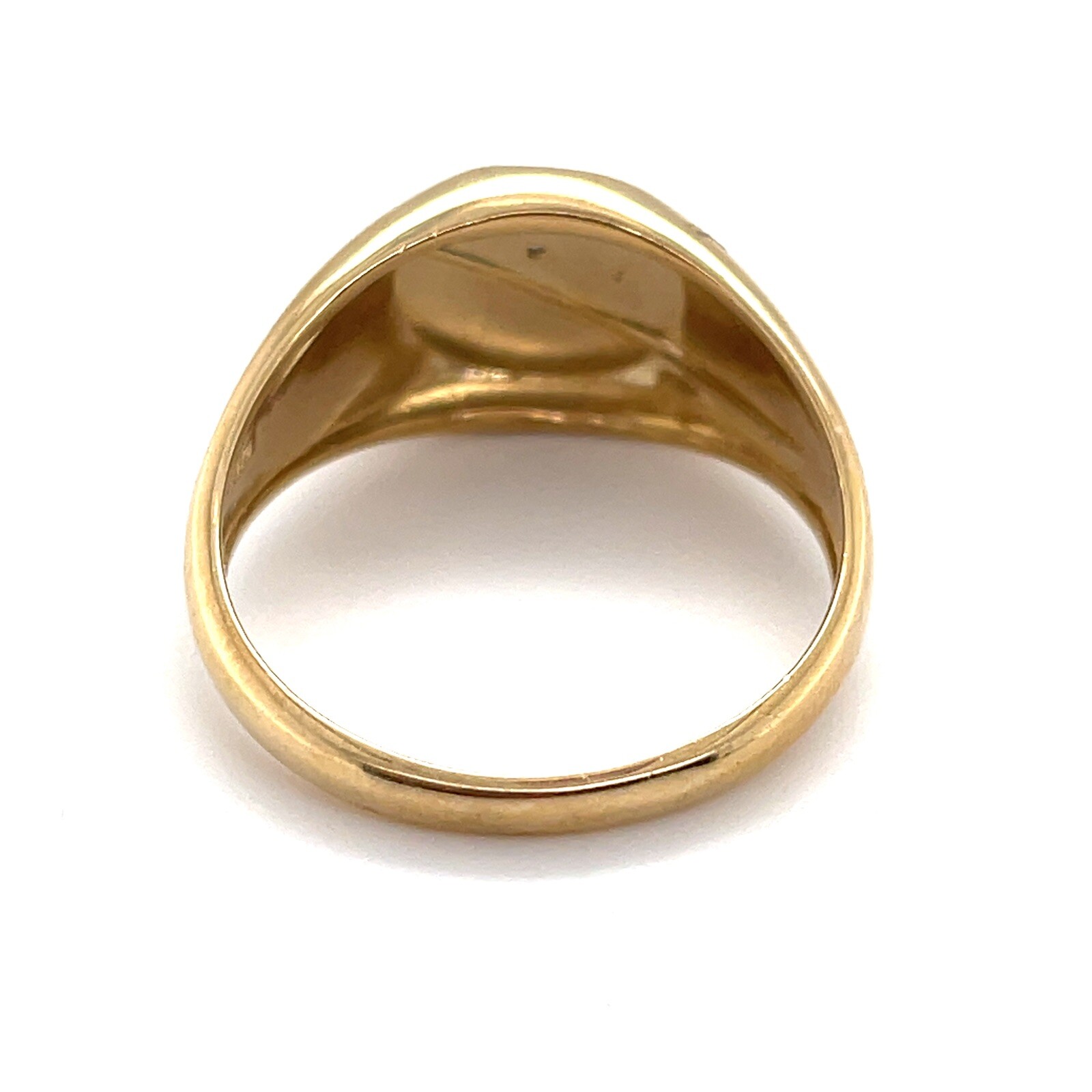 9ct Gold Men's Diamond Ring Gem