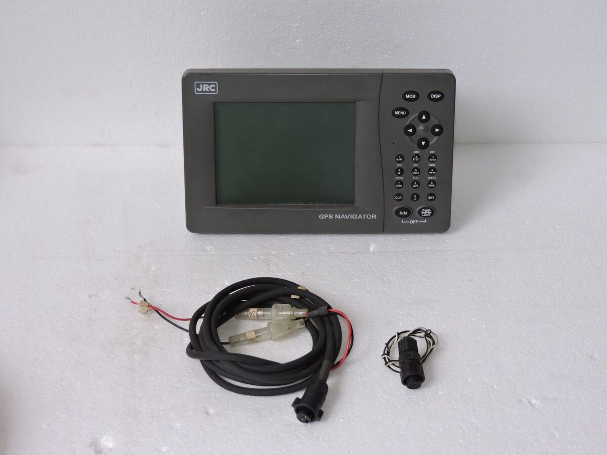 JRC NWZ-4740 Display Unit GPS Navigator & JLR-4341 224 DGPS JRC NWZ-4740 Display Unit GPS Navigator & JLR-4341 224 DGPS