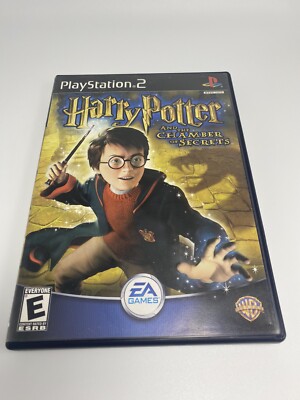 Harry Potter and the Chamber of Secrets Sony Playstation 2 PS2 W/ Box NO MANUAL