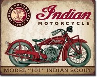 Indian Scout Tin Sign, New, Free Shipping on sale Indian Scout Tin Sign, New, Free Shipping on sale