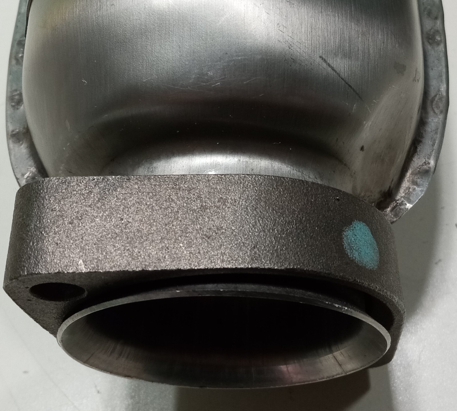 Ferrari F50 Engine Exhaust Pipe Catalytic Converter_Flanges_166827_ANSA_NEW_OE