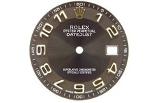 Rolex Datejust Brown Arabic numbers dial, 116233