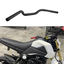 For Honda Navi Grom 125 Black Motorcycle 1" 25mm Handlebars Tracker Drag Bars