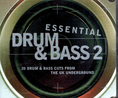 Audio-CD / ESSENTIAL DRUM&BASS 2 / 2 CDs / Krust, Tyrone S,, Photek, Shafie u.a.