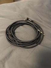 2 Pack Premium Guitar Cable 10FT 1/4 Inch TRS Cable- Noise Free and Super New