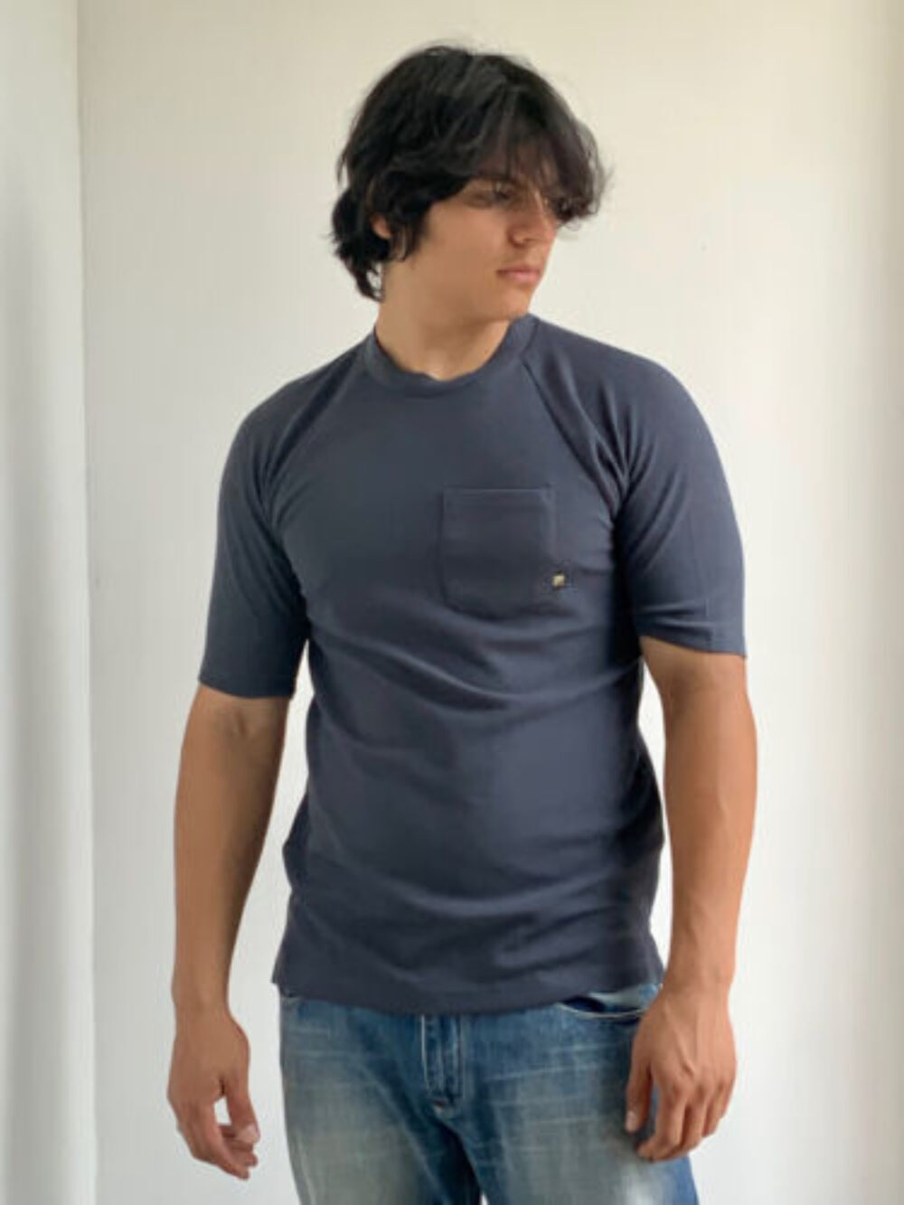 T shirt uomo Fila grigio antracite manica corta nuova con etichetta