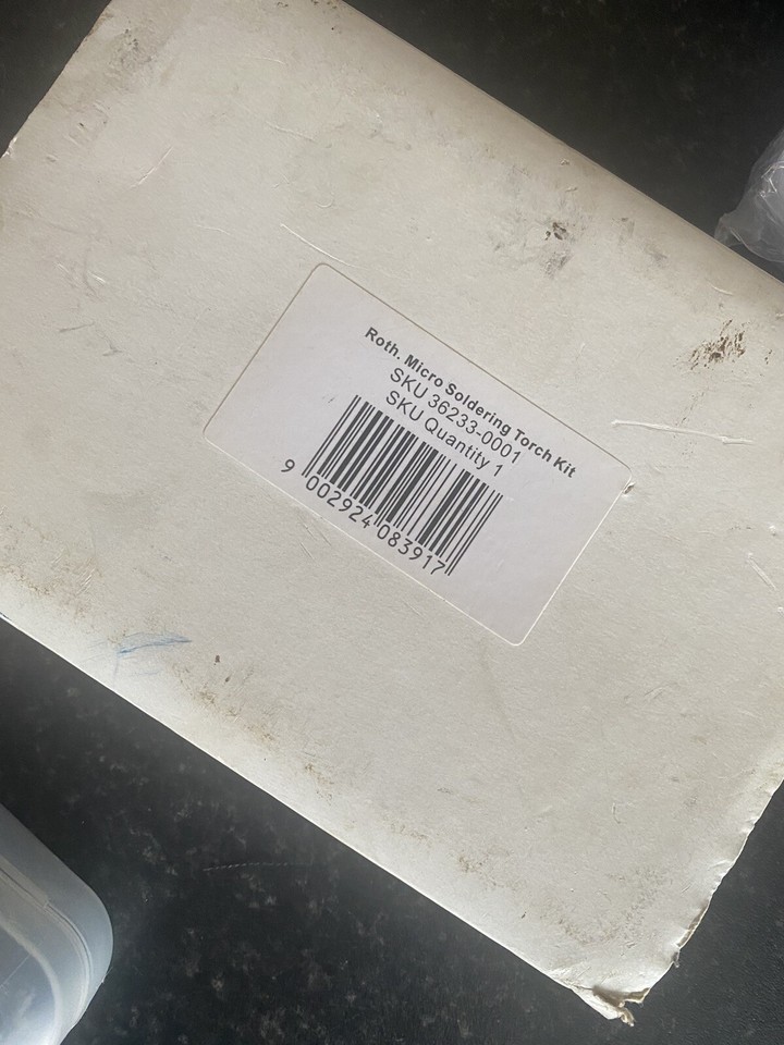 ROTHENBERGER MICRO SOLDERING IRON & TORCH KIT eBay